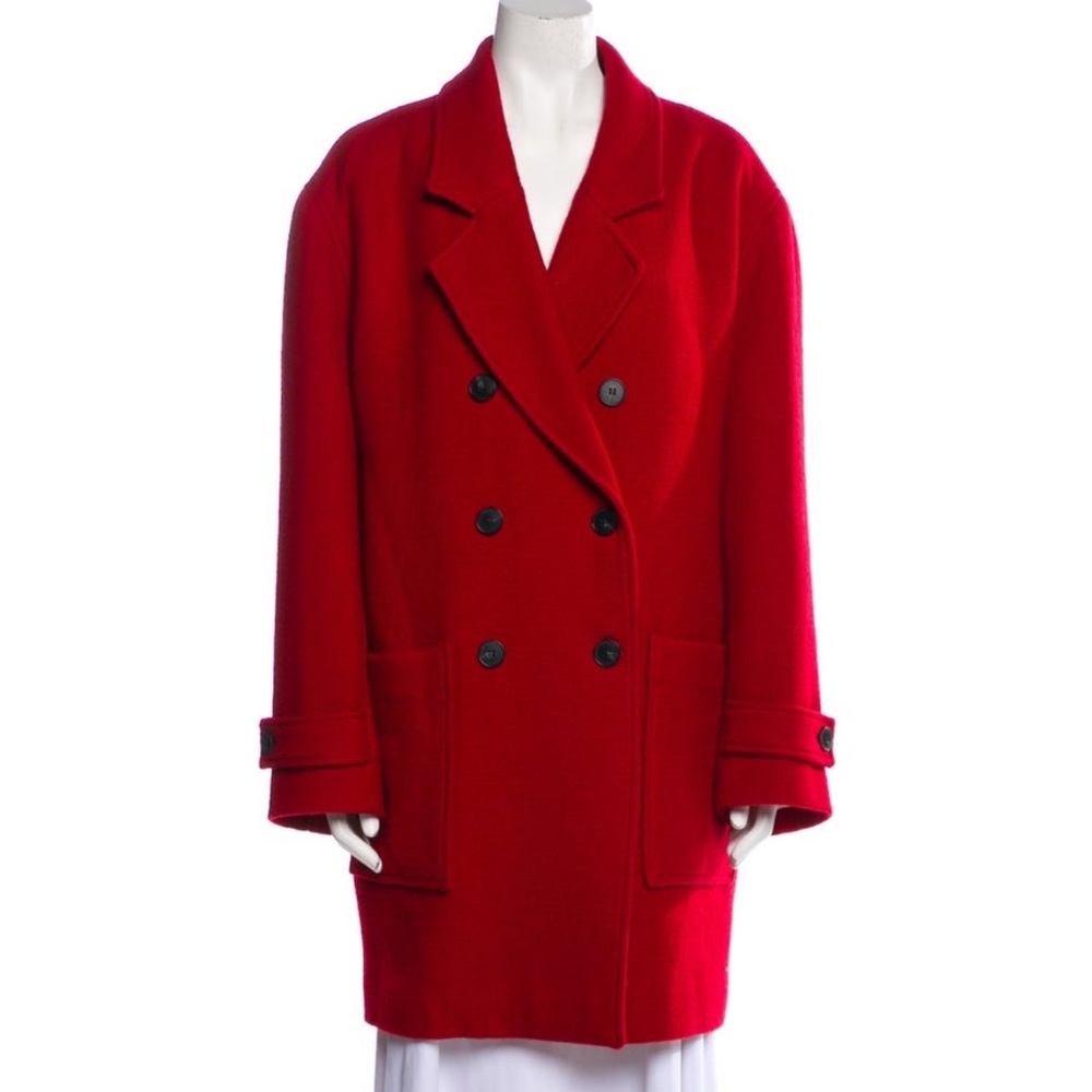 IRO Virgin Wool Oversized Coat